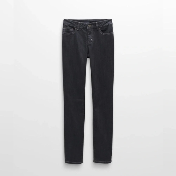 PrAna Charcoal Skinny/Straight Kayla Jean - size 6/28 - Picture 3 of 13